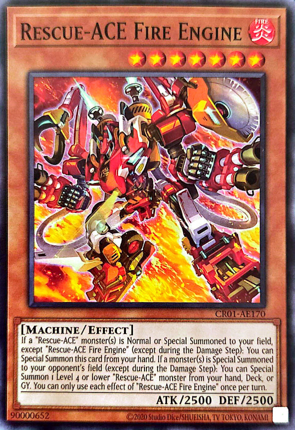 CR01-AE170 Rescue-ACE Fire Engine [C]