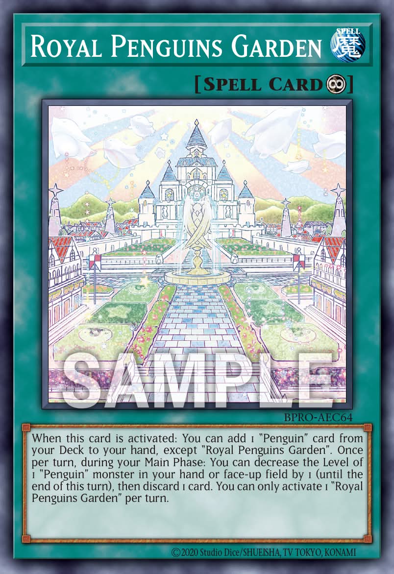 BPRO-AEC64 Royal Penguins Garden [C]