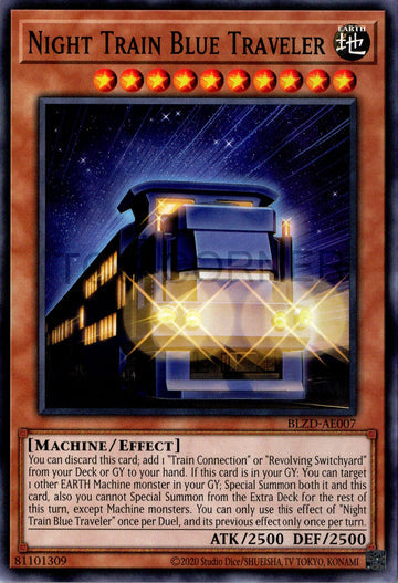 BLZD-AE007 Night Train Blue Traveler [C]