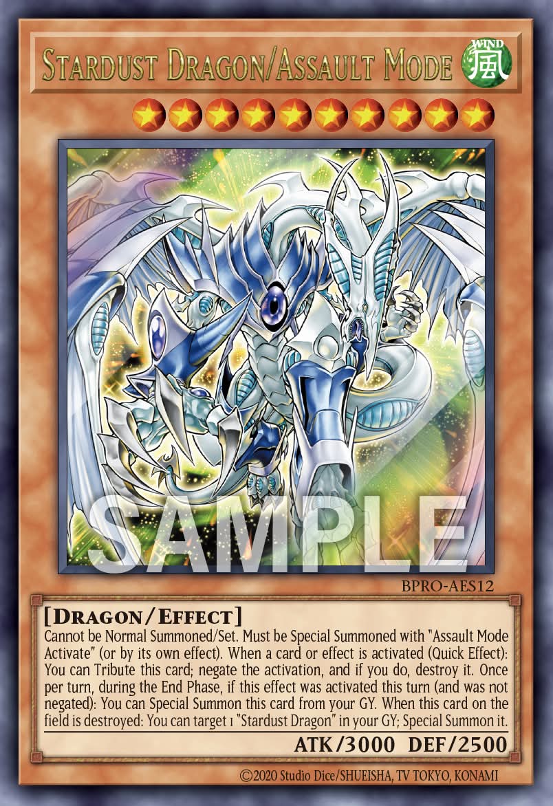 BPRO-AES12 Stardust Dragon/Assault Mode [UR]