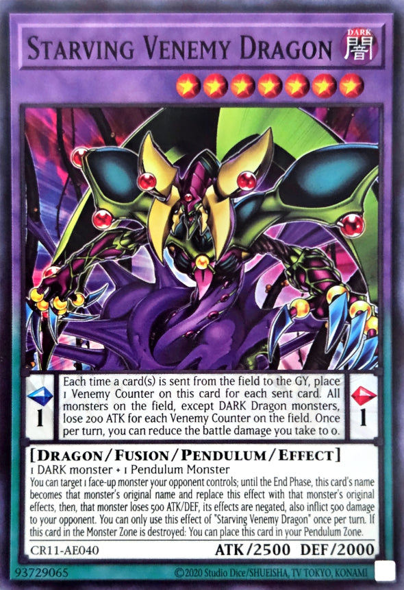 CR11-AE040 Starving Venemy Dragon [SR]