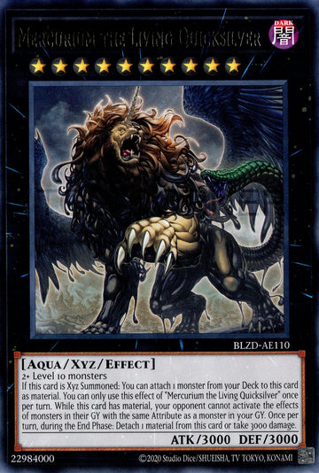 BLZD-AE110 Mercurium the Living Quicksilver [R]