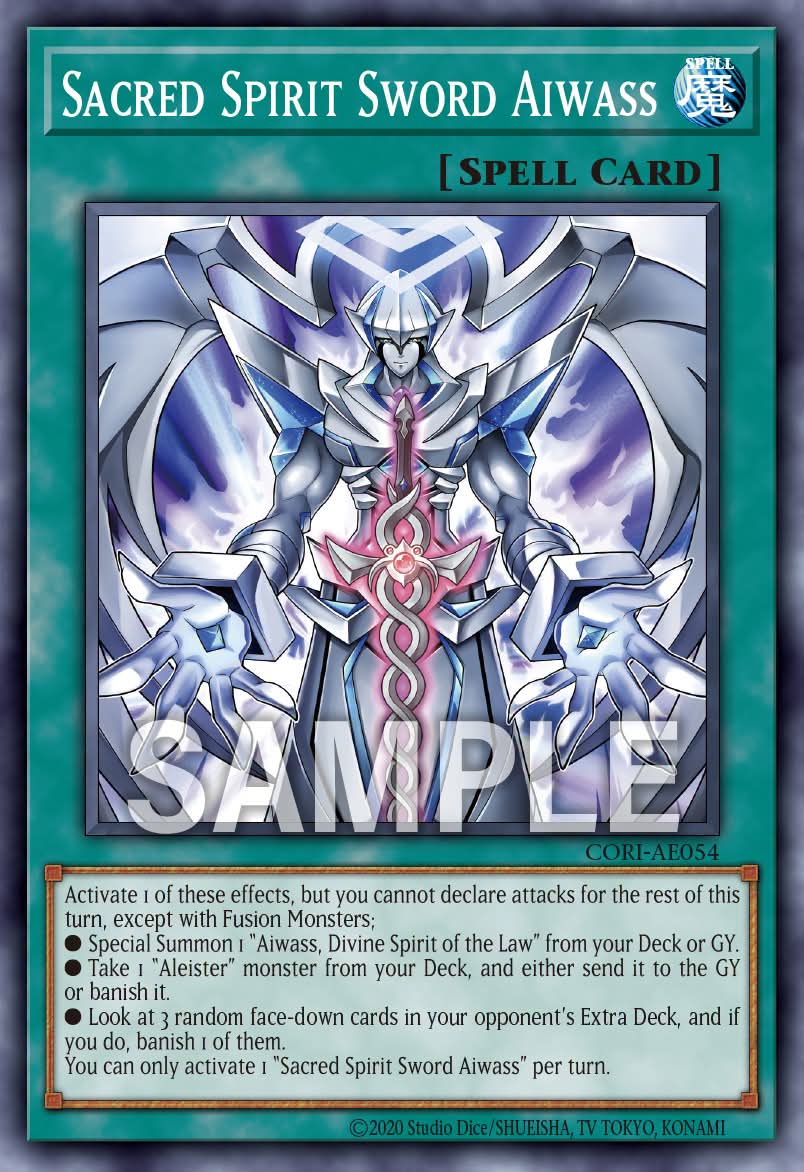 CORI-AE054 Sacred Spirit Sword Aiwass [C]