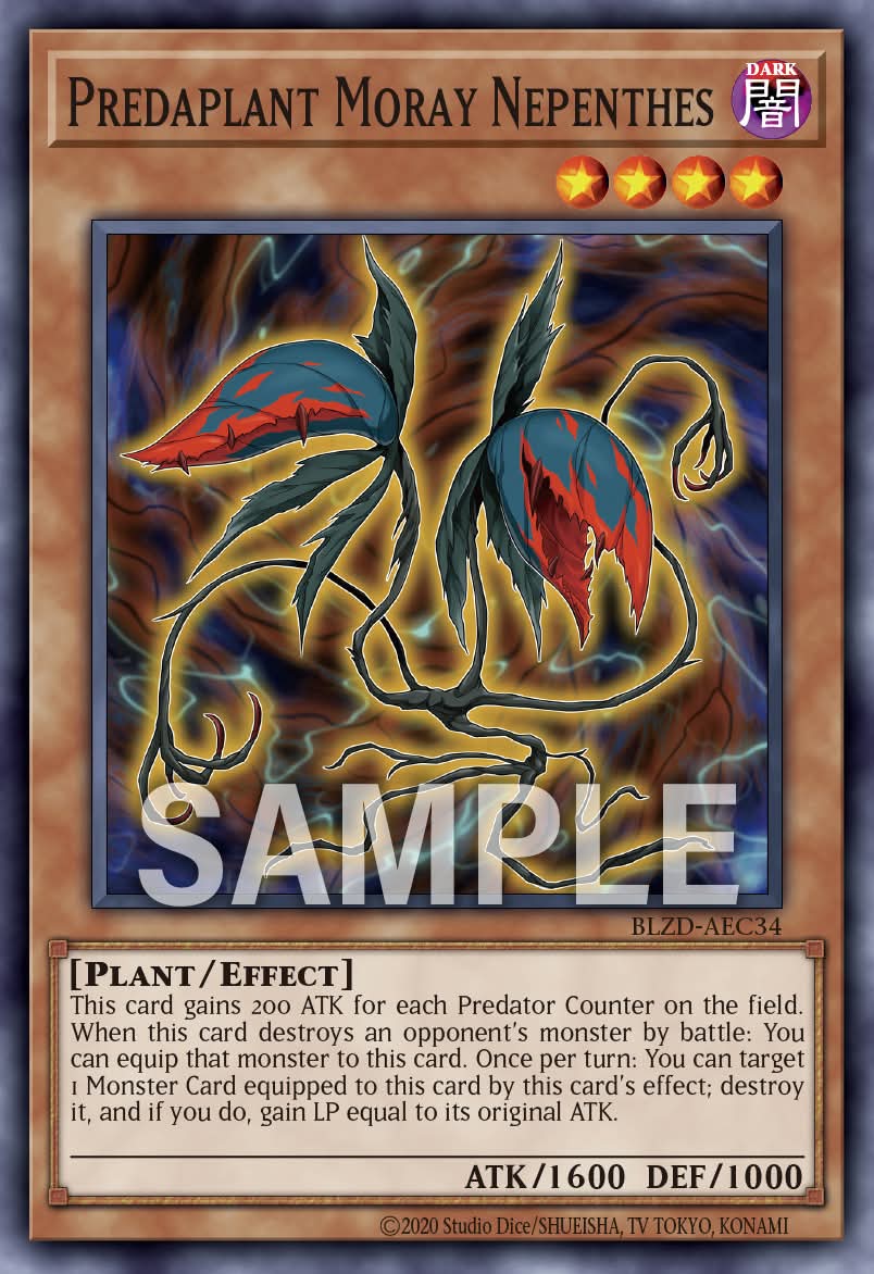 BLZD-AEC34 Predaplant Moray Nepenthes [C]