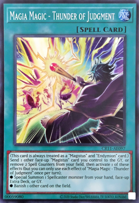 CR11-AE097 Magia Magic - Thunder of Judgment [SR]