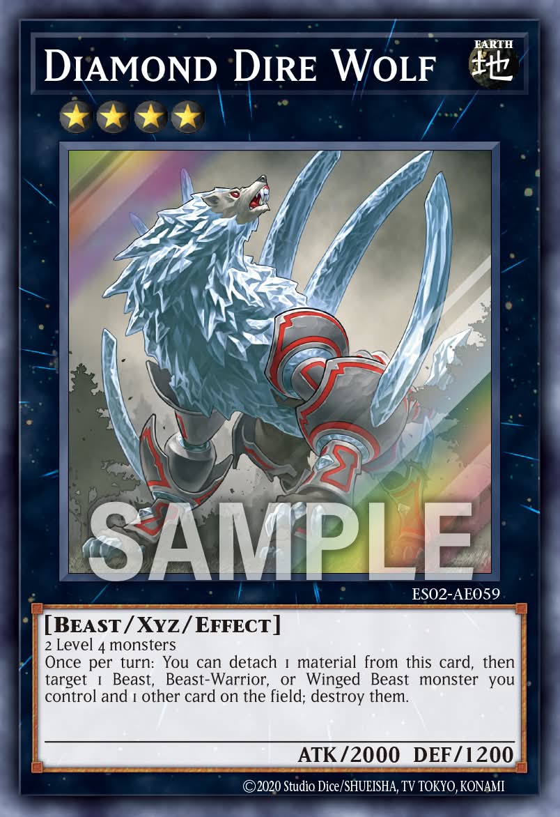 ES02-AE059 Diamond Dire Wolf [SR]