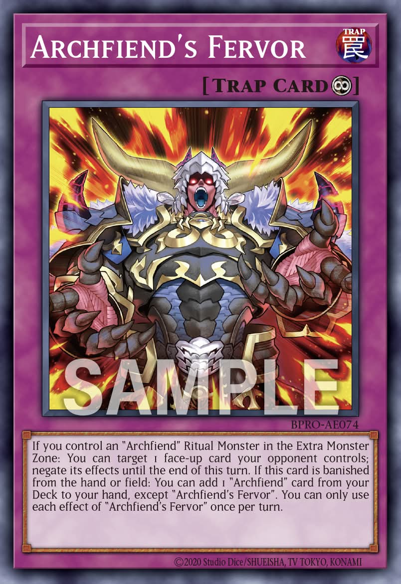 BPRO-AE074 Archfiend's Fervor [C]