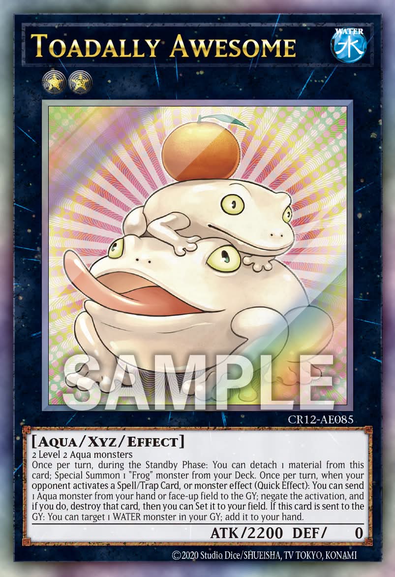CR12-AE085 Toadally Awesome [UL]