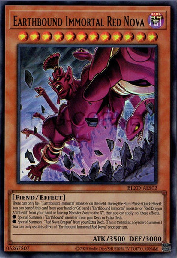 BLZD-AES02 Earthbound Immortal Red Nova [UR]