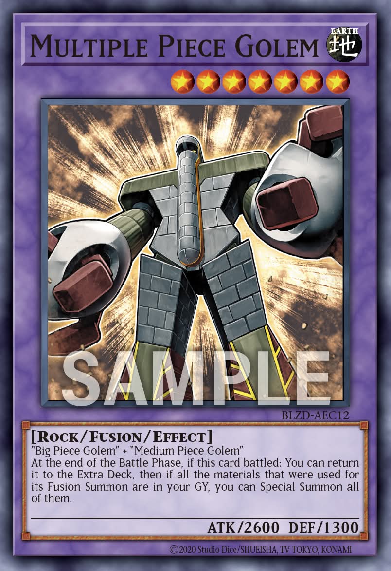 BLZD-AEC12 Multiple Piece Golem [C]