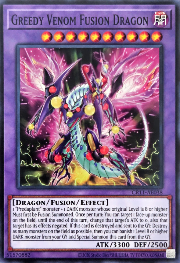 CR11-AE038 Greedy Venom Fusion Dragon [C]