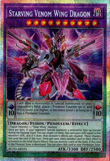 BLZD-AE031 Starving Venom Wing Dragon [PSR]