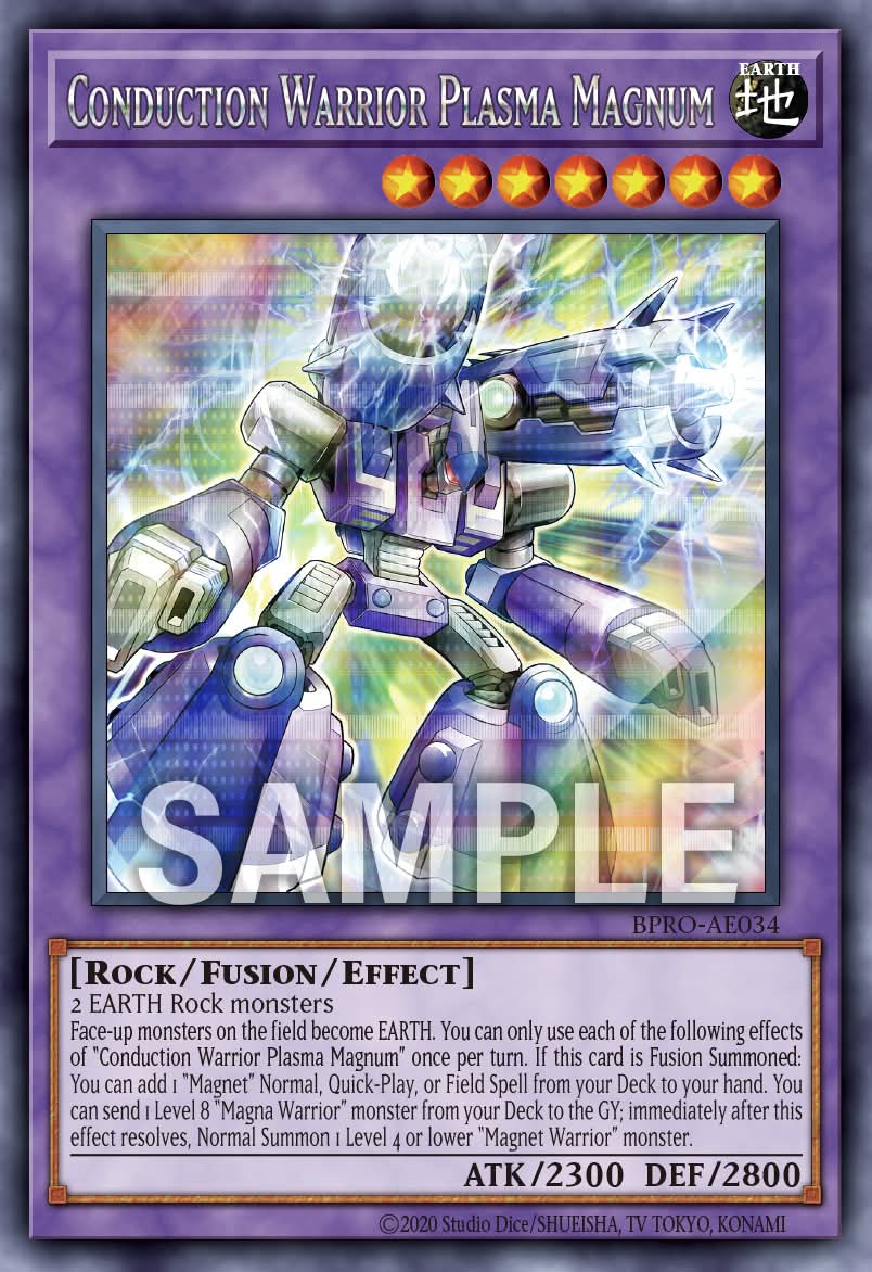 BPRO-AE034 Conduction Warrior Plasma Magnum [SR]