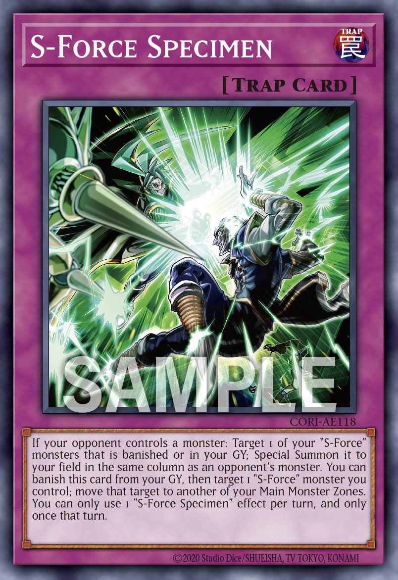 CORI-AE118 S-Force Specimen [C]