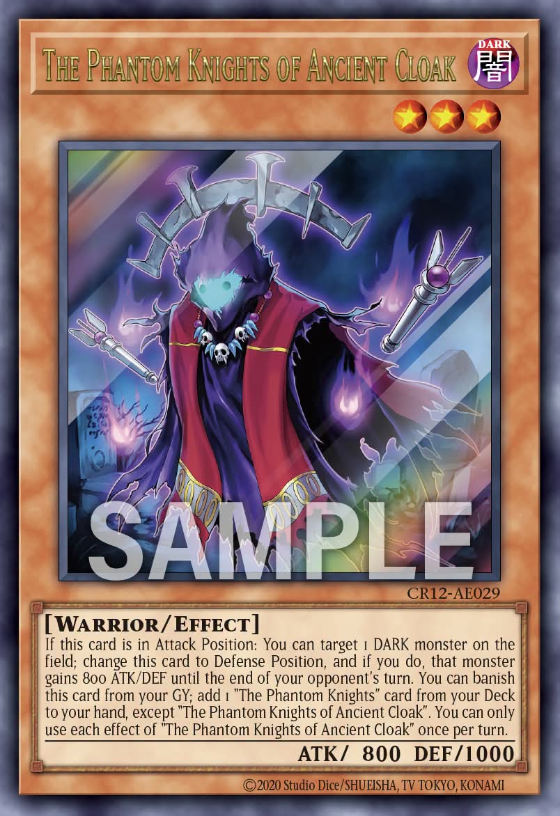 CR12-AE029 The Phantom Knights of Ancient Cloak [UR]