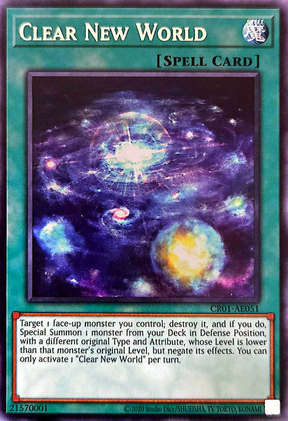 CR01-AE051 Clear New World [R]