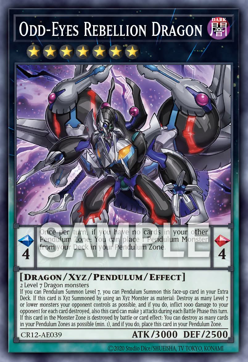 CR12-AE039 Odd-Eyes Rebellion Dragon [C]