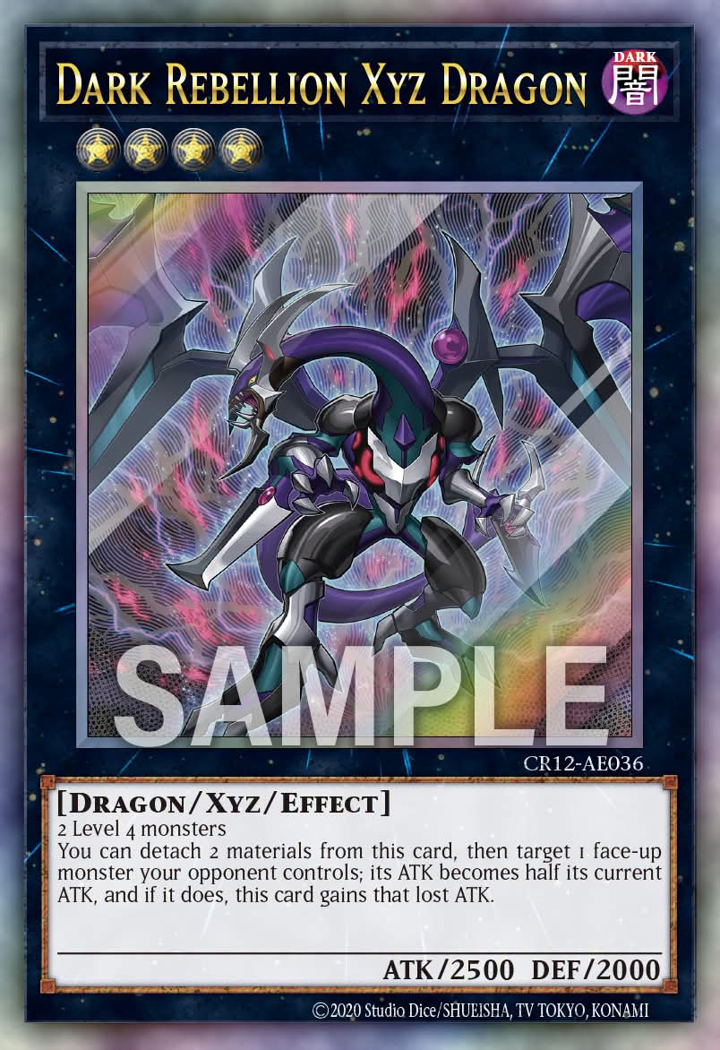 CR12-AE036 Dark Rebellion Xyz Dragon [UL]