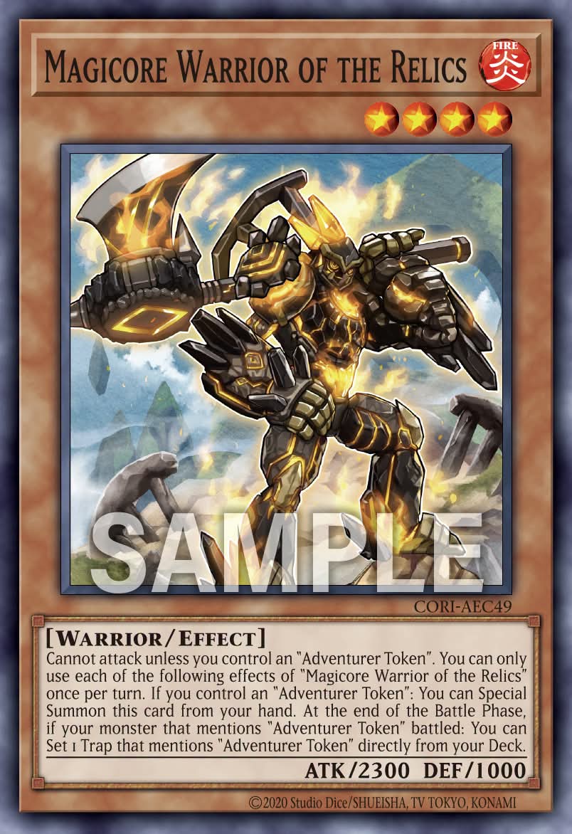 CORI-AEC49 Magicore Warrior of the Relics [C]