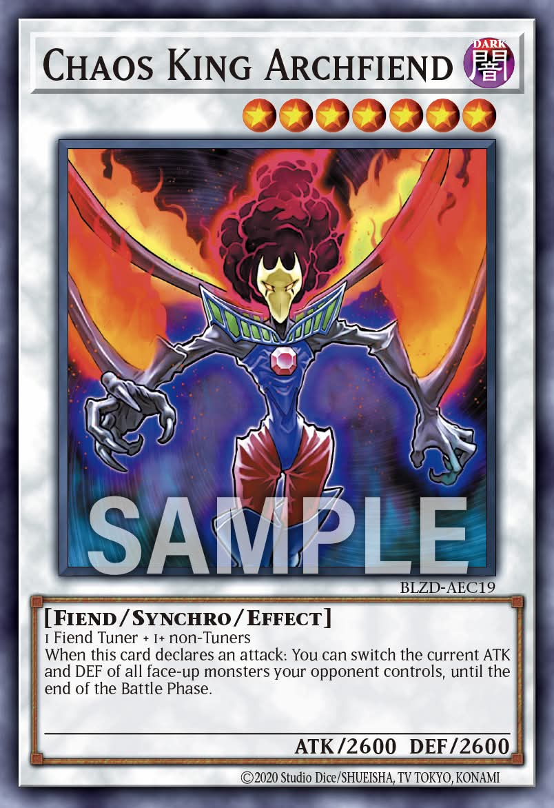 BLZD-AEC19 Chaos King Archfiend [C]