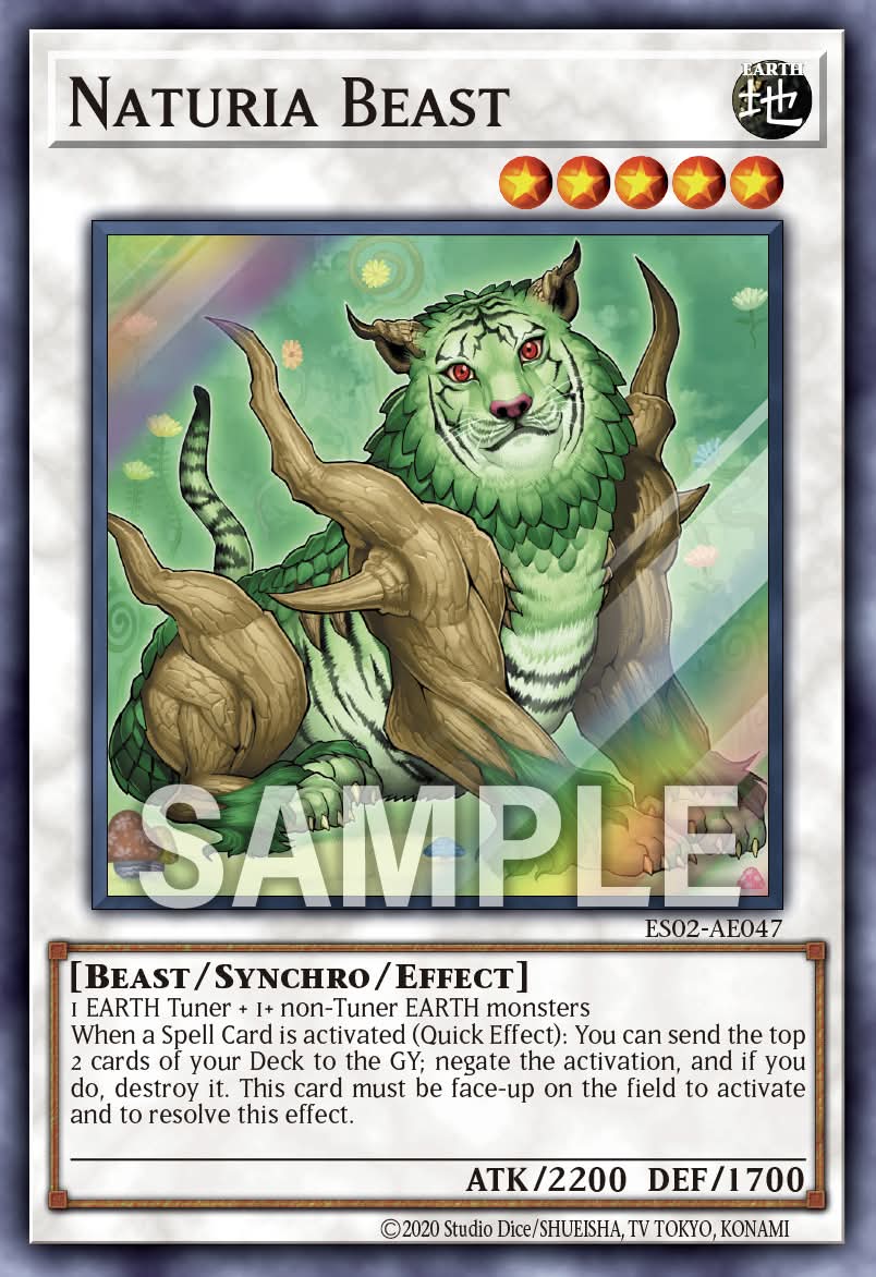 ES02-AE047 Naturia Beast [SR]