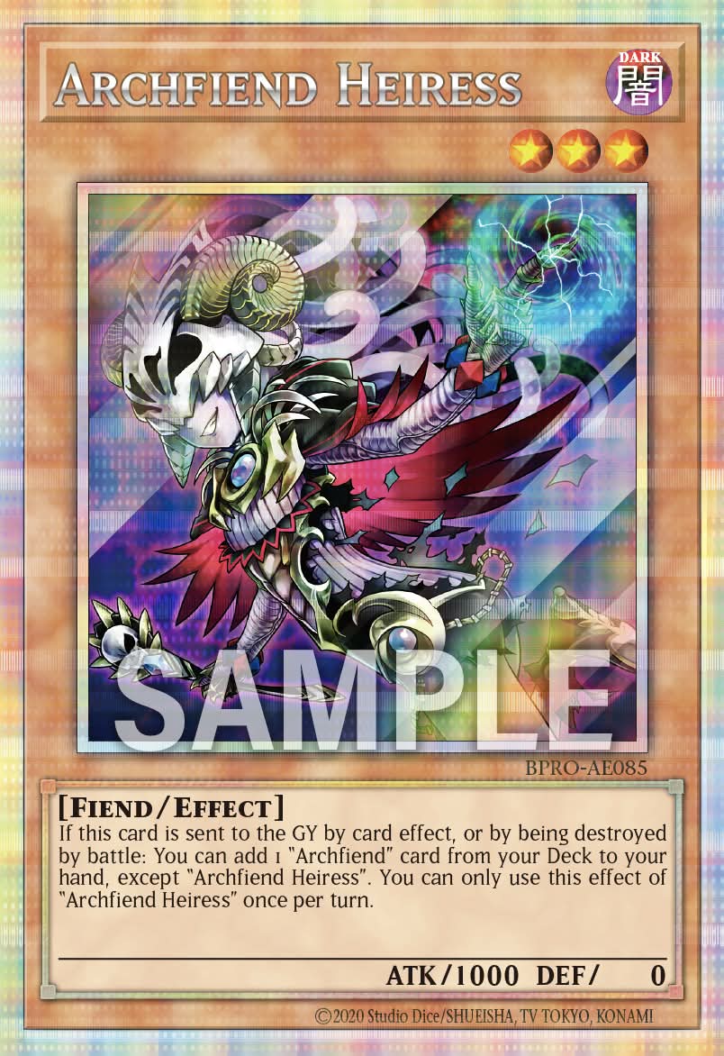 BPRO-AE085 Archfiend Heiress [SR]
