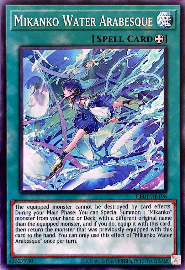 CR01-AE196 Mikanko Water Arabesque [SR]