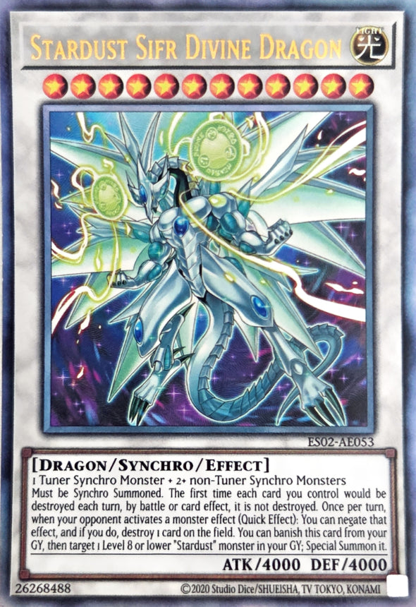 ES02-AE053 Stardust Sifr Divine Dragon [UL]