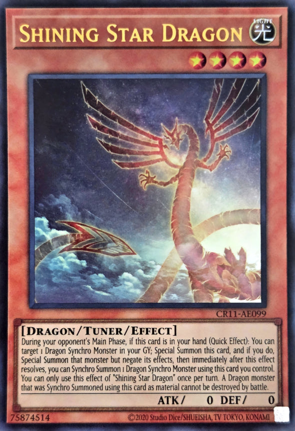 CR11-AE099 Shining Star Dragon [UR]