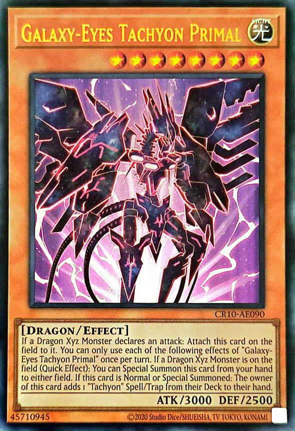 CR10-AE090 Galaxy-Eyes Tachyon Primal [UR]