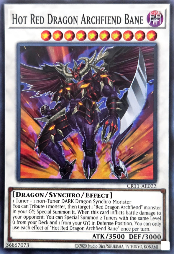 CR11-AE022 Hot Red Dragon Archfiend Bane [SR]