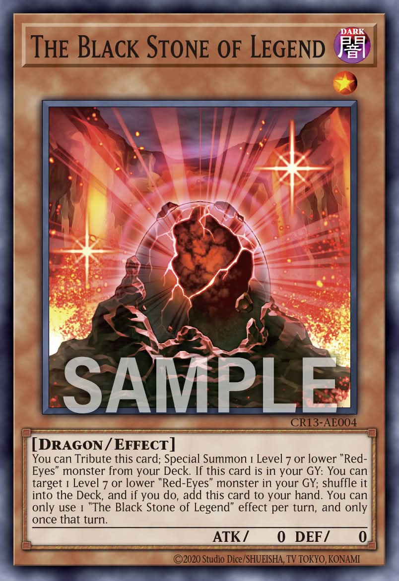 CR13-AE004 The Black Stone of Legend [C]