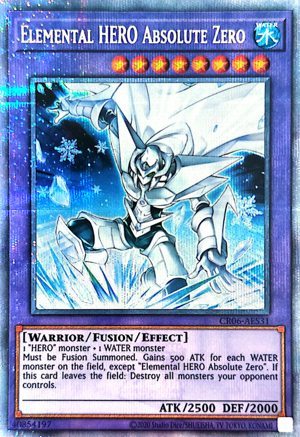 CR06-AES31 Elemental HERO Absolute Zero [QSCR]