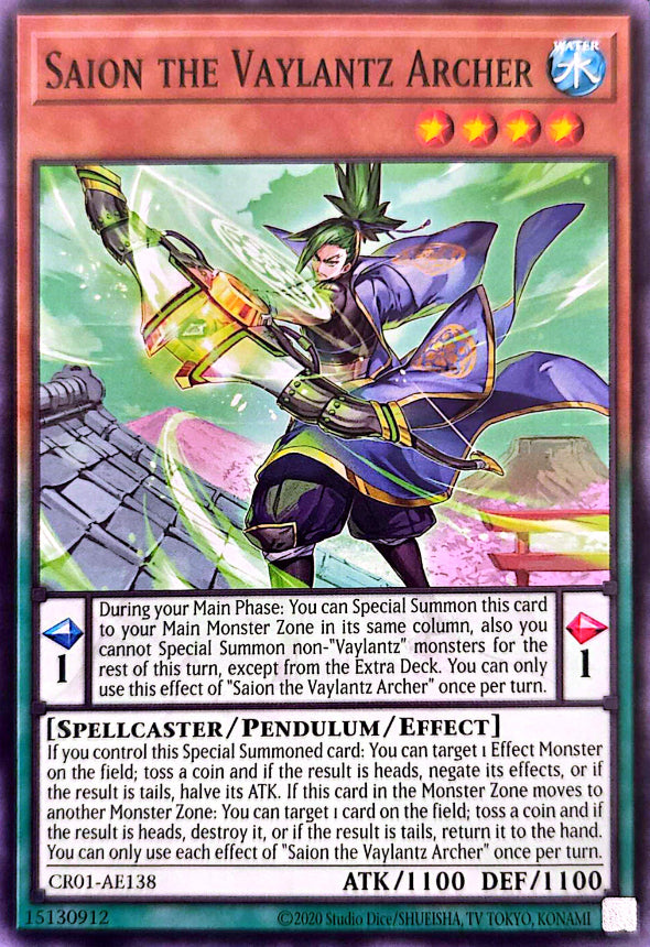CR01-AE138 Saion the Vaylantz Archer [C]