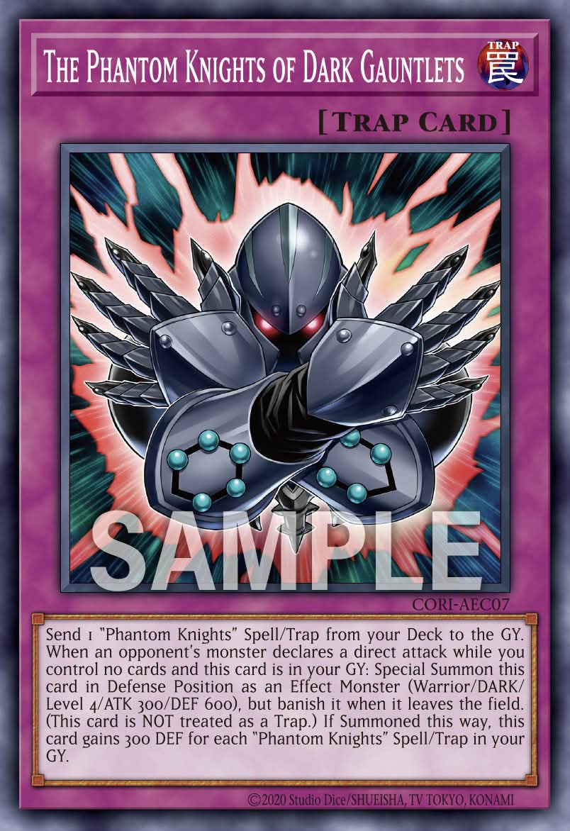 CORI-AEC07 The Phantom Knights of Dark Gauntlets [C]