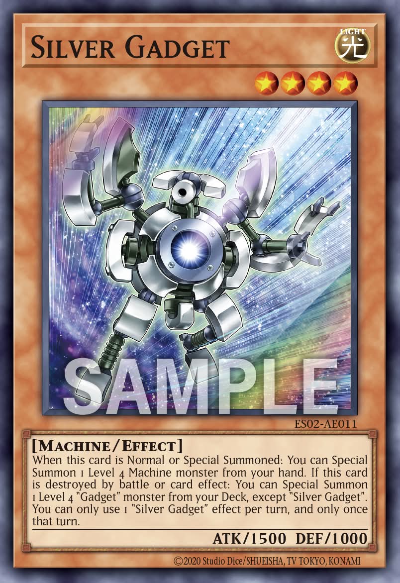 ES02-AE011 Silver Gadget [SR]