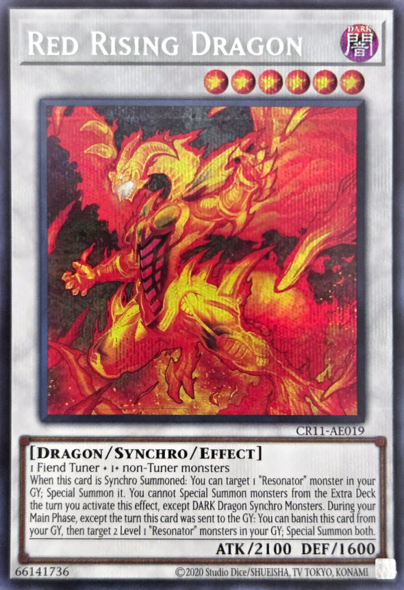 CR11-AE019 Red Rising Dragon [SCR]