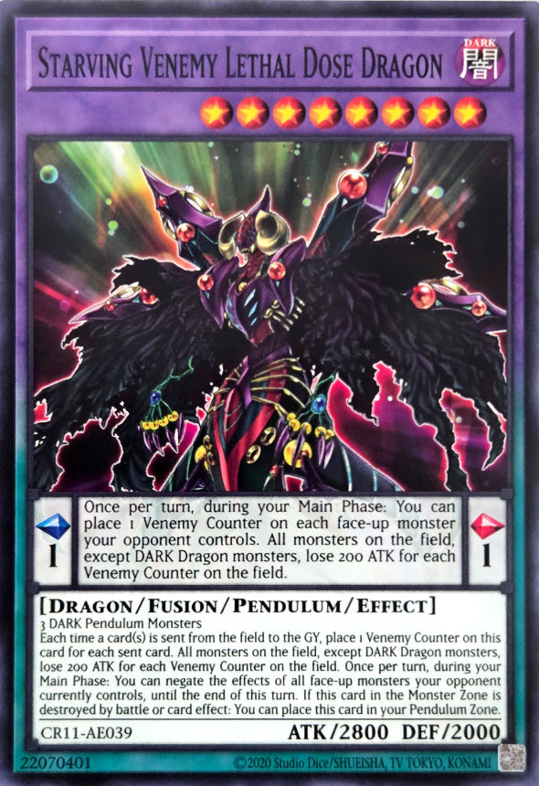 CR11-AE039 Starving Venemy Lethal Dose Dragon [C]