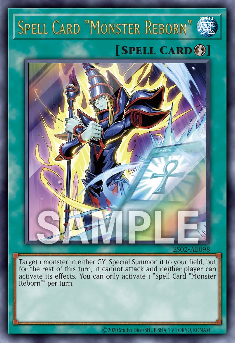 ES02-AE098 Spell Card "Monster Reborn" [UR]