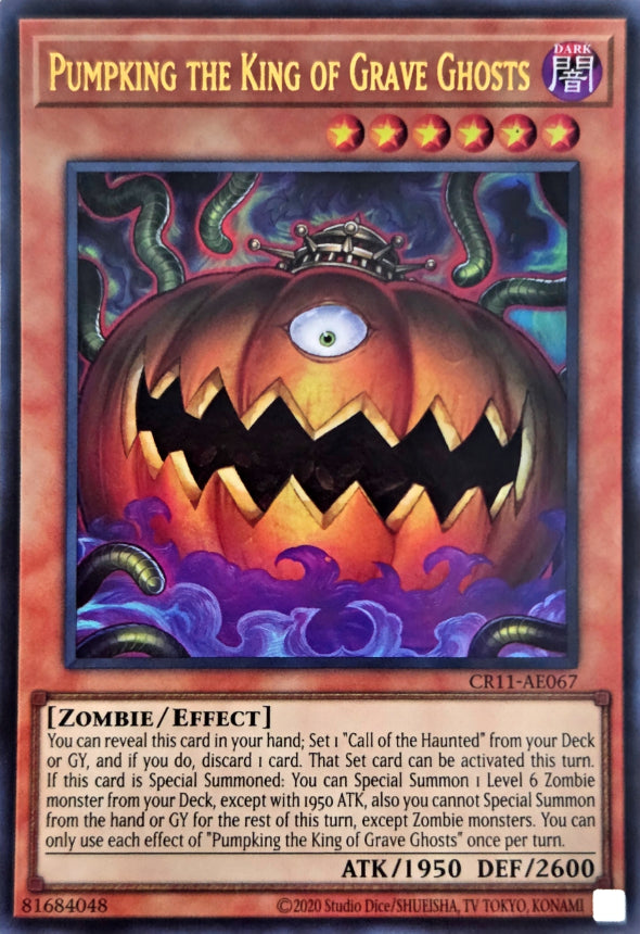 CR11-AE067 Pumpking the King of Grave Ghosts [UR]