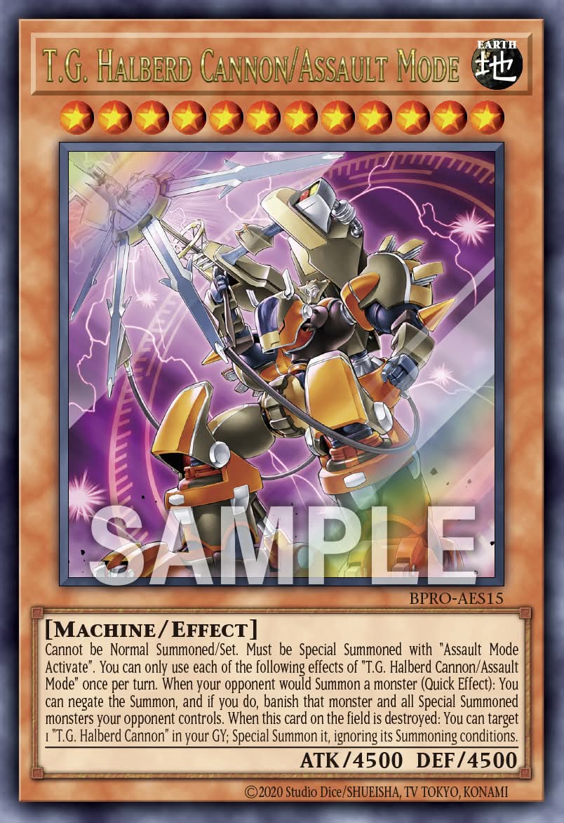BPRO-AES15 T.G. Halberd Cannon/Assault Mode [UR]
