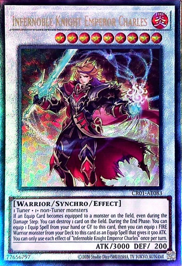 CR01-AE083 Infernoble Knight Emperor Charles [UL]