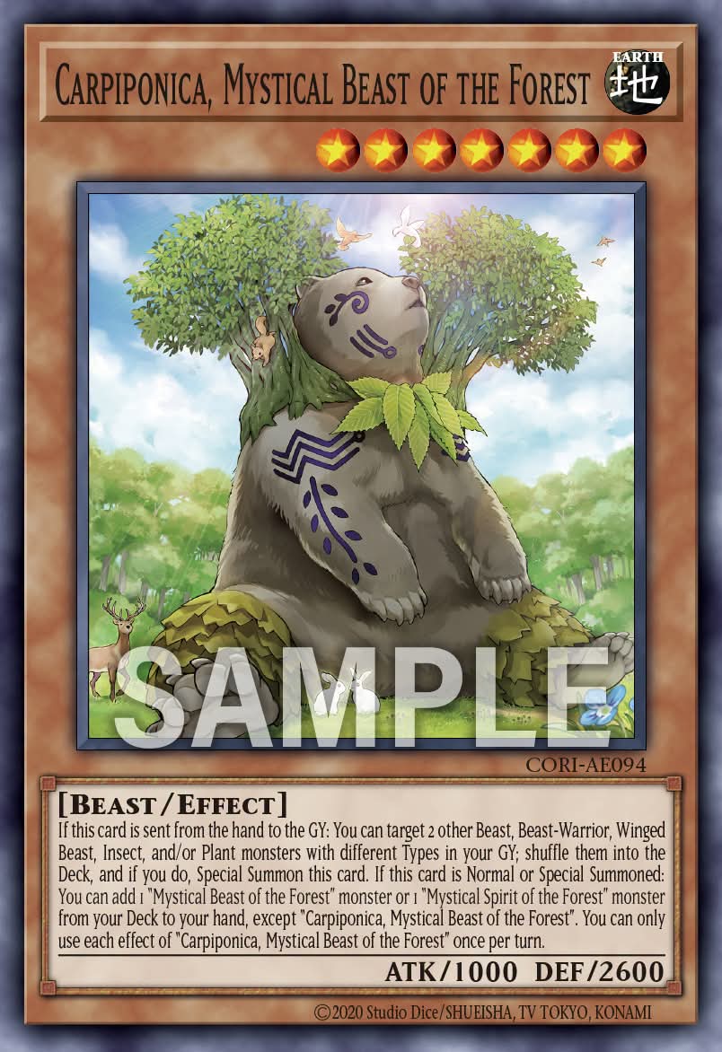 CORI-AE094 Carpiponica, Mystical Beast of the Forest [C]