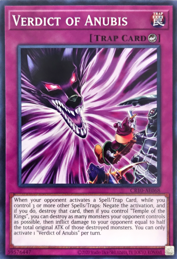 CR10-AE068 Verdict of Anubis [C]