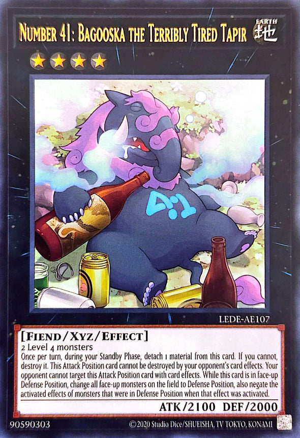 LEDE-AE107 Number 41: Bagooska the Terribly Tired Tapir [UR]