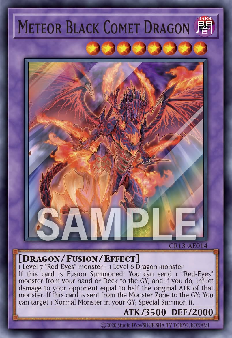 CR13-AE014 Meteor Black Comet Dragon [SR]