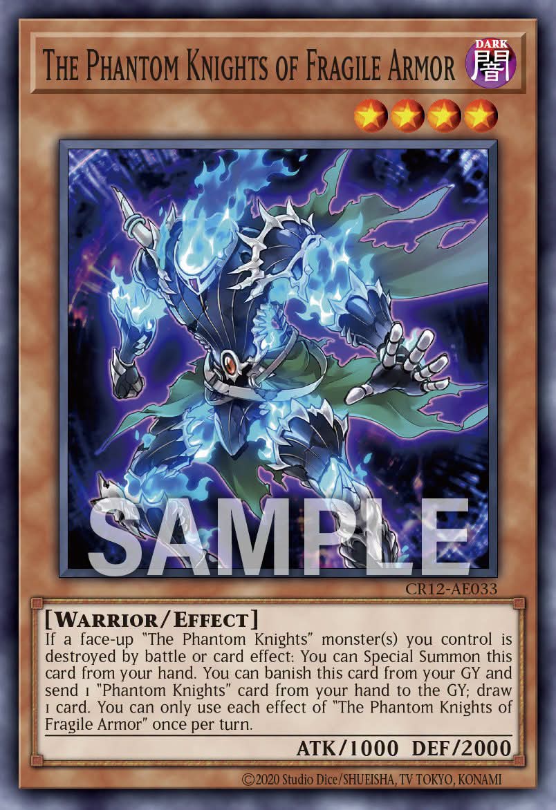 CR12-AE033 The Phantom Knights of Fragile Armor [C]