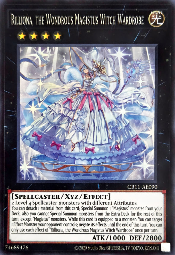 CR11-AE090 Rilliona, the Wondrous Magistus Witch Wardrobe [SR]