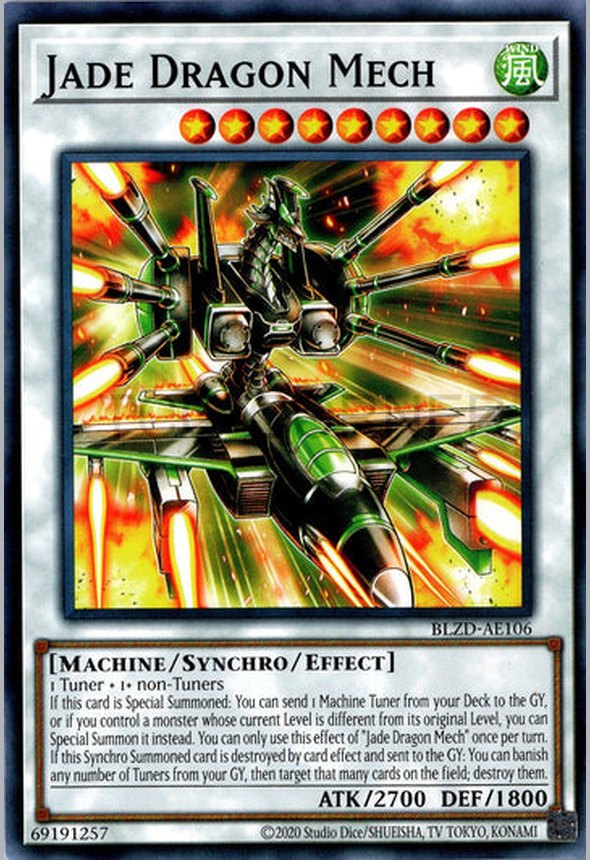 BLZD-AE106 Jade Dragon Mech [C]