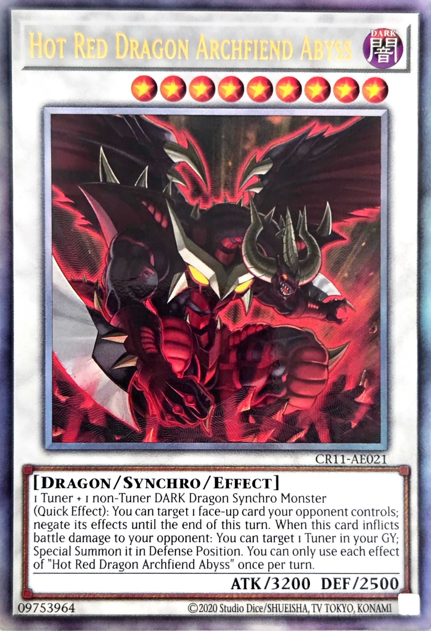 CR11-AE021 Hot Red Dragon Archfiend Abyss [UL]
